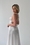 Beyaz Helen Elbise